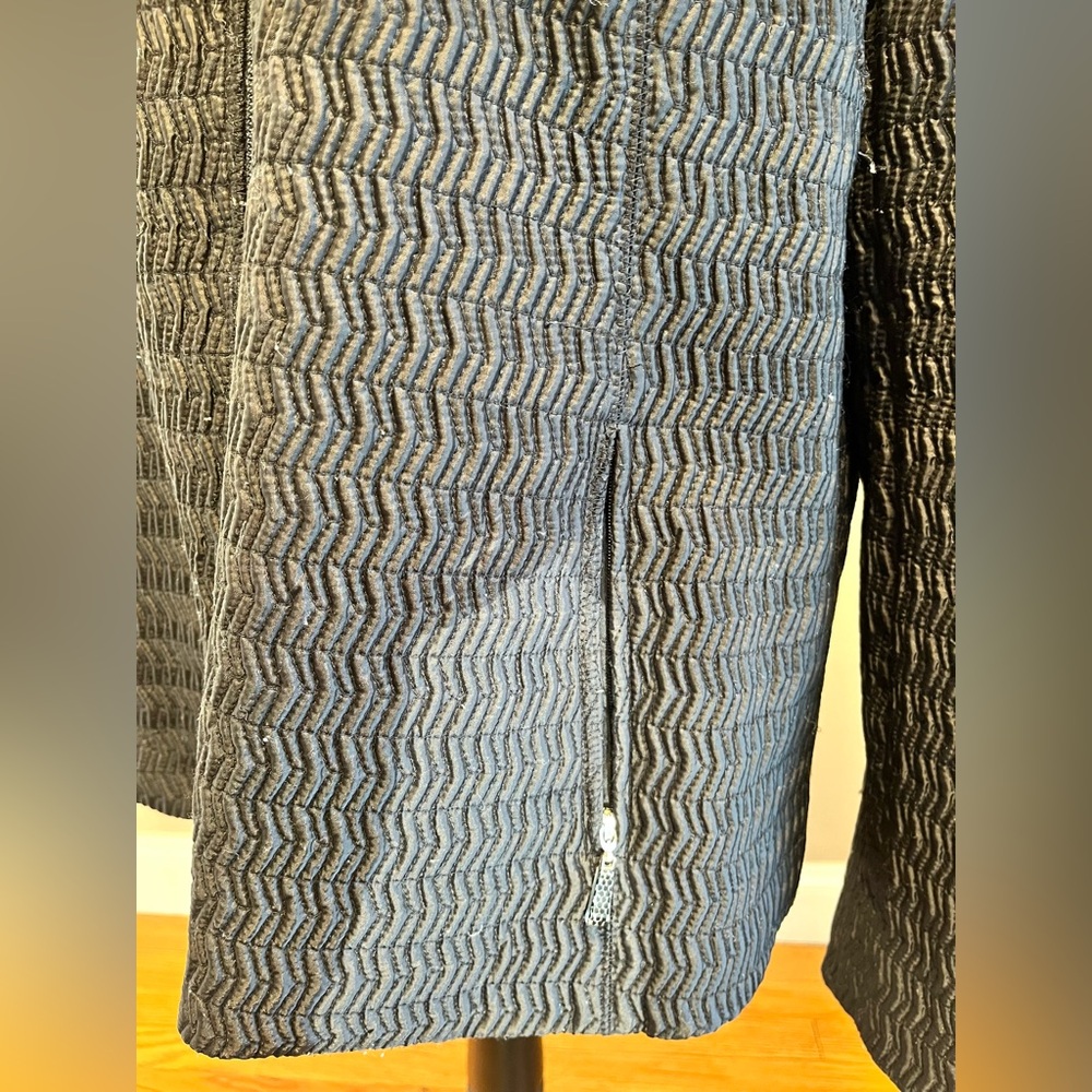 Pendleton Jacket Quilted Lined High Collar Full Z… - image 6